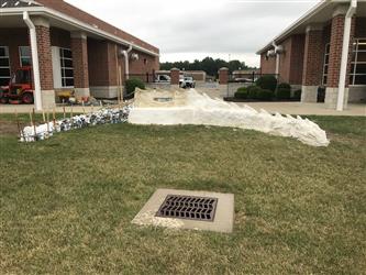 Mortar half done